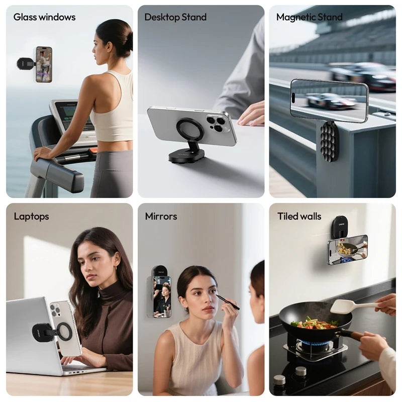 Magnetic Laptop Phone Mount